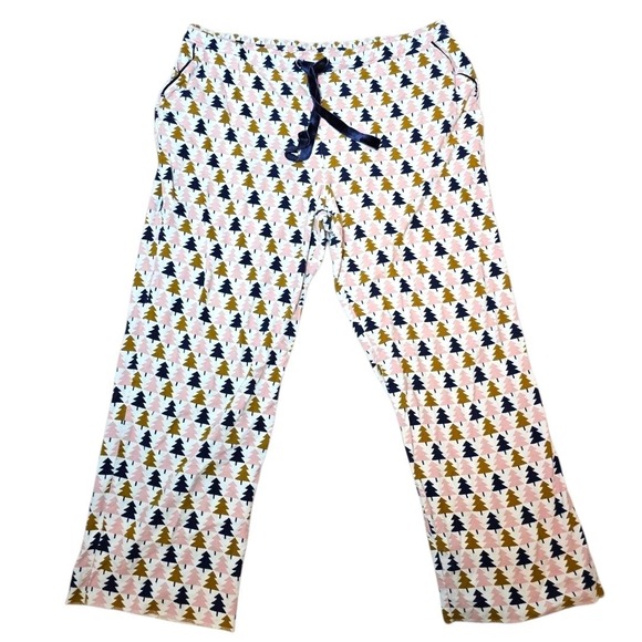 Boden Other - Boden Cotton Pajama Sleep Lounge Pant Womens Size 16 Holiday Print Soft Comfy